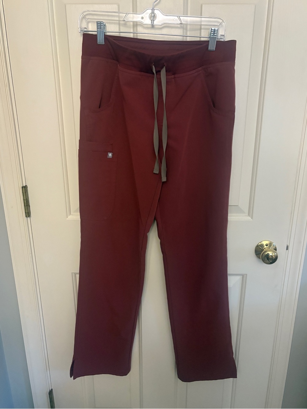 Figs Dark Cherry Kade Scrub Pants